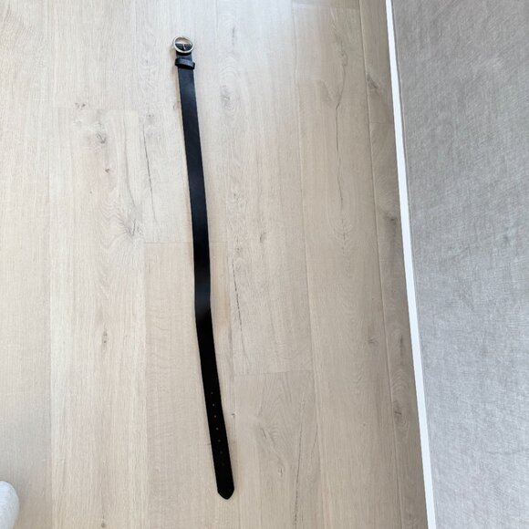Levi's Synthetic Leather Black Belt size M Excellent Condition - Picture 4 of 6